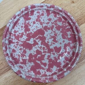 Bennington Potters Pink Agate Salad Plate 7.5 Inch